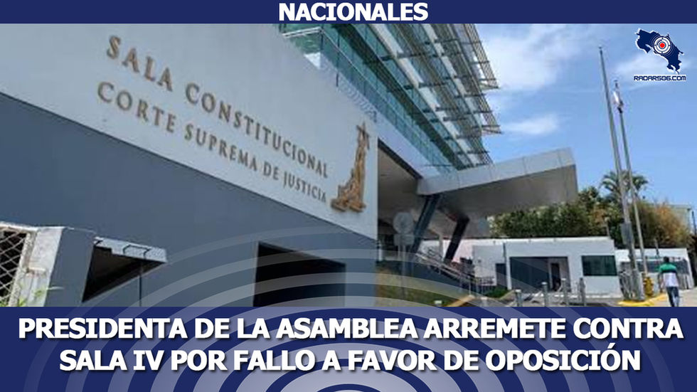 Presidenta de la Asamblea arremete contra Sala IV por fallo a favor de diputadas de oposición