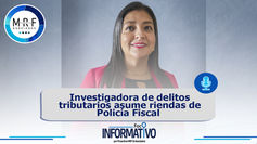 Investigadora de delitos tributarios asume riendas de Policía Fiscal