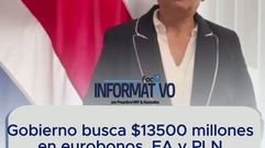 Gobierno busca $13500 millones en eurobonos, FA y PLN condicionan apoyo