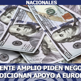 PLN y Frente Amplio piden negociación y condicionan apoyo a eurobonos
