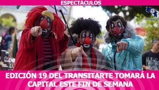 Edición 19 del Transitarte tomará la capital este fin de semana con más de 200 actividades