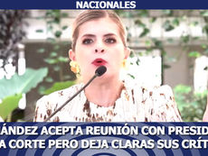 Fernández acepta reunión con presidente de la Corte pero deja claras sus críticas