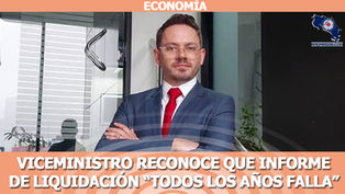 Viceministro reconoce que informe de liquidación “todos los años falla” tras señalamiento de CGR