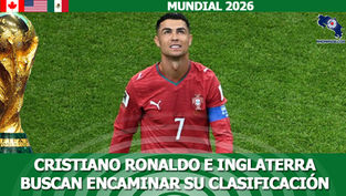 Cristiano Ronaldo e Inglaterra buscan encaminar su clasificación