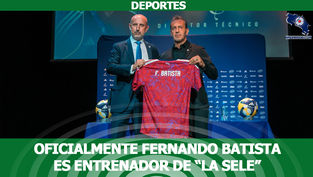 Oficialmente Fernando Batista es entrenador de “La Sele” y debutará el 27 de marzo