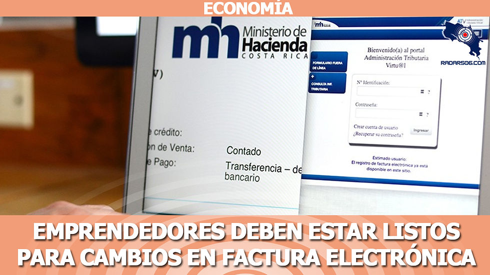 Emprendedores deben estar listos para cambios en factura electrónica