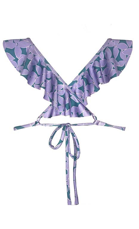 Thumbnail: Lyanne Triangle Ruffle Top