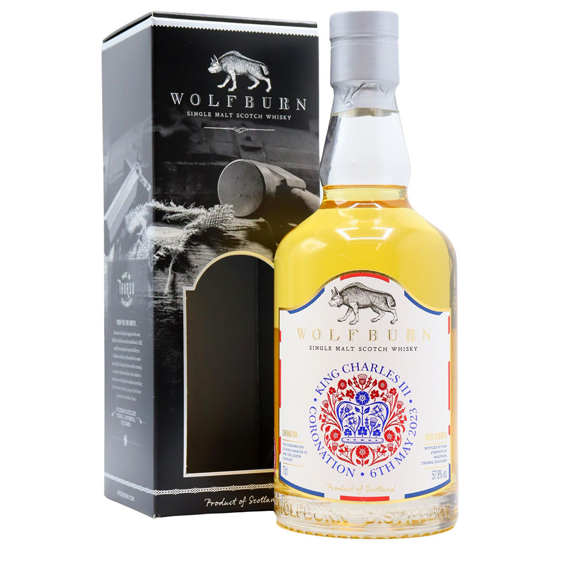 Wolfburn Coronation of King Charles III Whisky