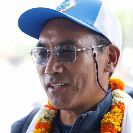 Sherpa Breaks Own Climbing Record 