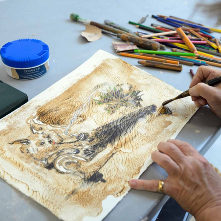 Sustainable Seaweed Art