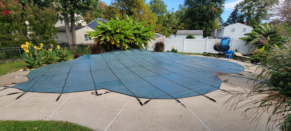 Custom Measured Safety Covers for pools