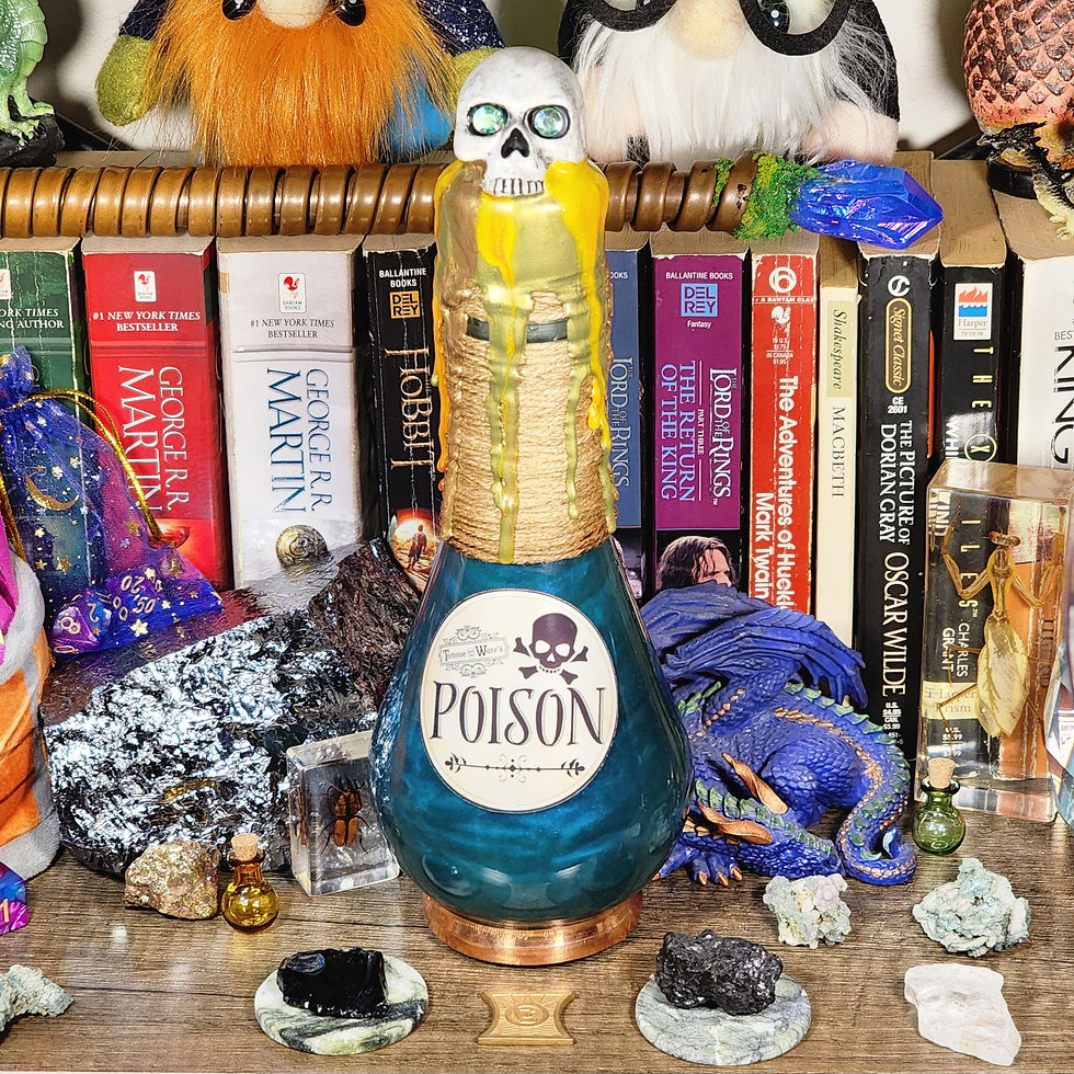 Thumbnail: Colorshift Poison Base-Compatible Potion Bottle Home Decor - Role-Playing Game