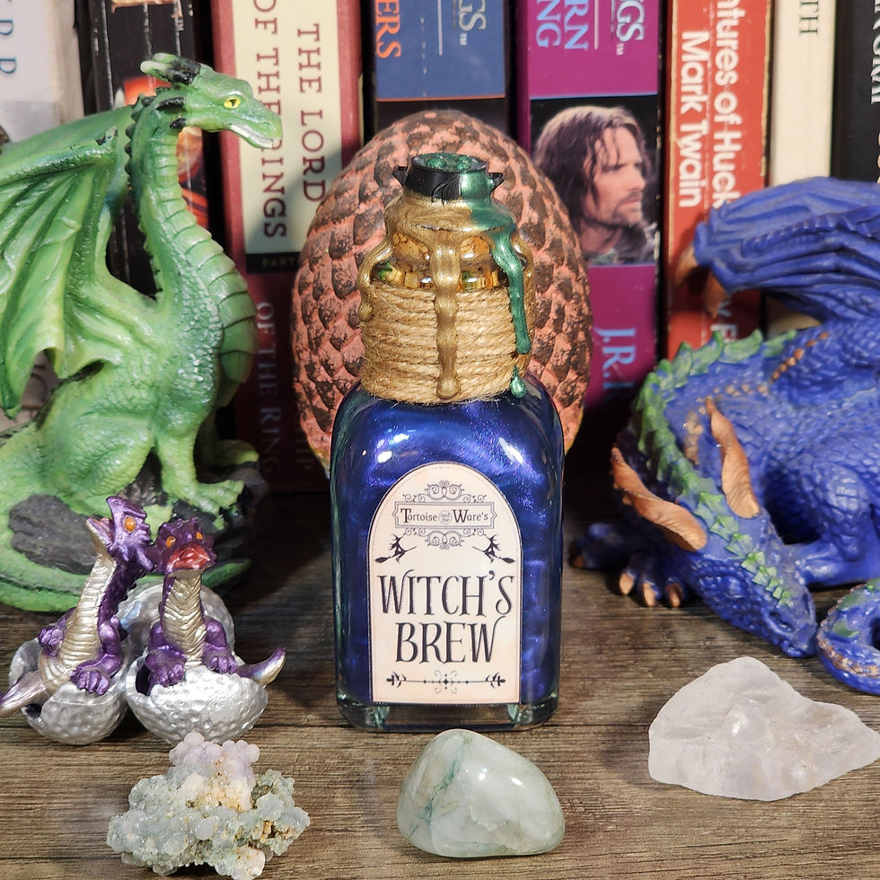 Thumbnail: Witch's Brew Potion Bottle Home Decor - Role-Playing Game, DND, Halloween, Nerd