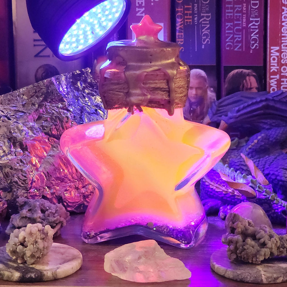 Thumbnail: Star Dust Potion Bottle Home Decor - Role-Playing Game Prop / Decor