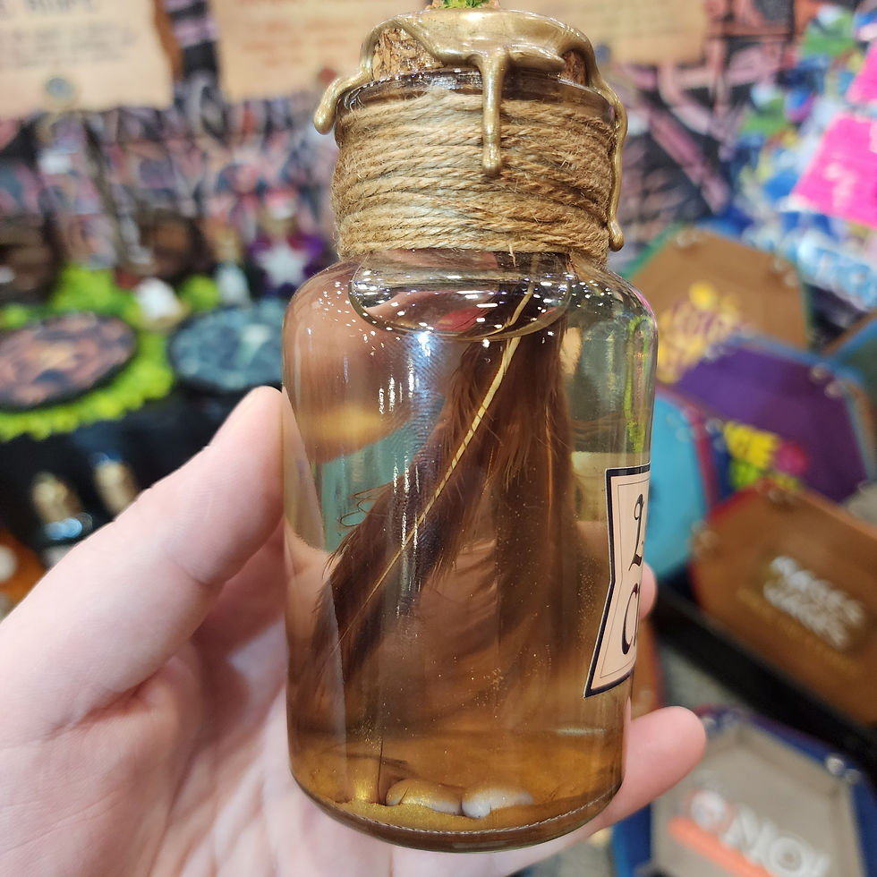 Thumbnail: Medium Luck of the Cluck Potion Bottle Home Decor - Role-Playing Game, DND 