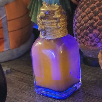Thumbnail: Small Lyrium Potion Bottle Home Decor - Role-Playing Game, Dragon Age Inspired