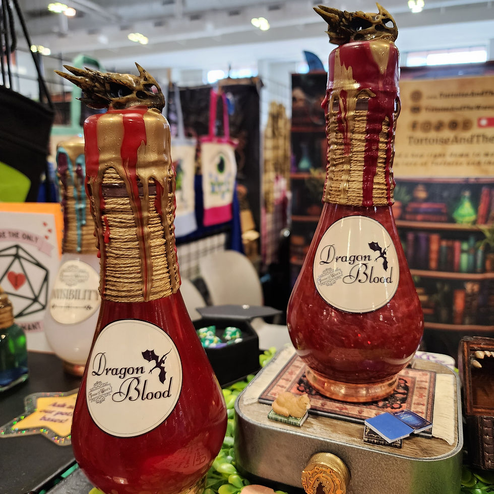 Thumbnail: Dragon Blood Base-Compatible Potion Bottle Home Decor - Role-Playing Game 