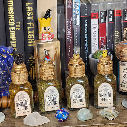 Small Animal Speak Potion Bottle Home Decor - Role-Playing Game Prop / Decor