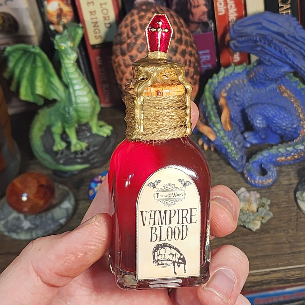 Thumbnail: Small Vampire Blood Potion Bottle Home Decor - Role-Playing Game, DND, Buffy
