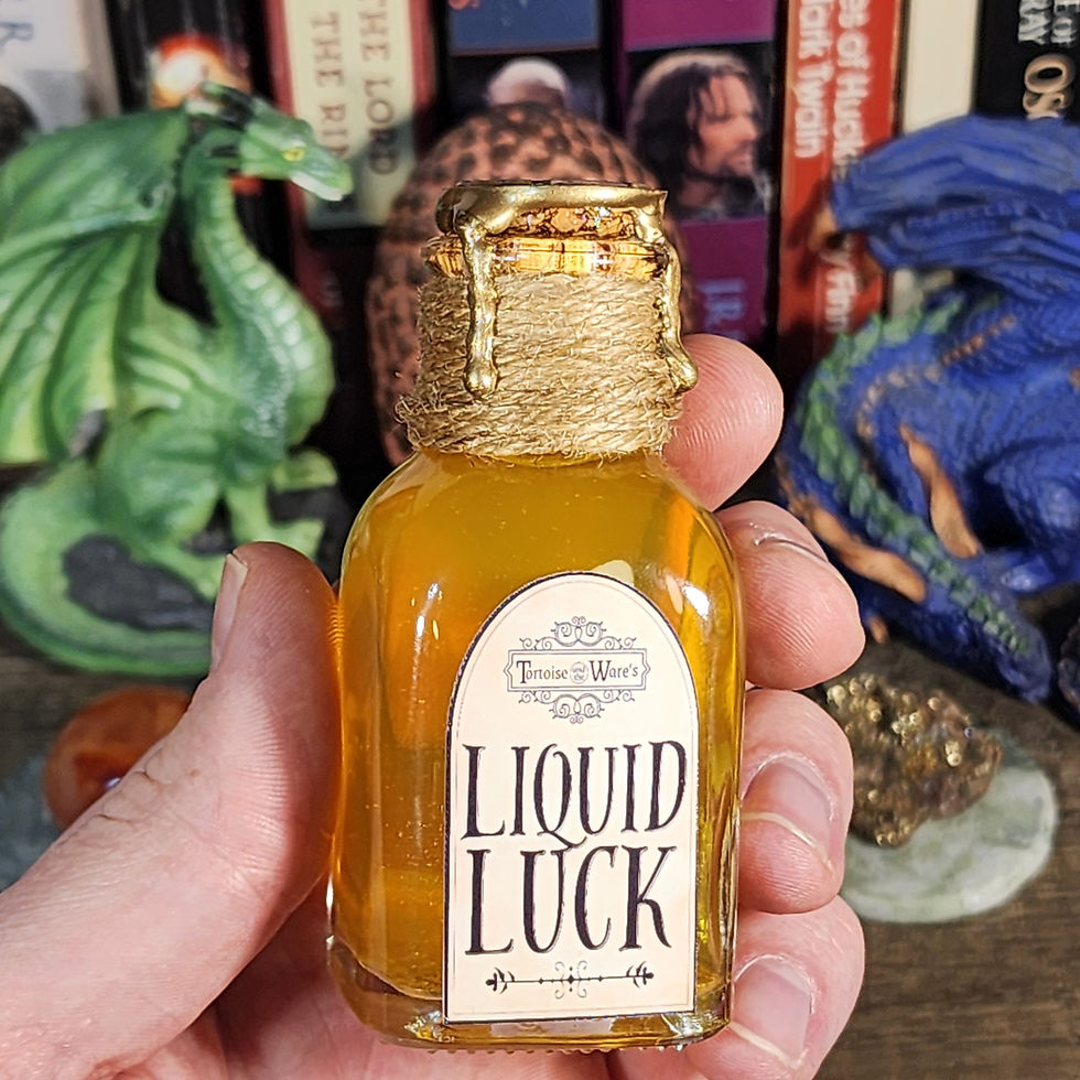 Thumbnail: Liquid Luck Potion Bottle Home Decor - Role-Playing Game, Harry Potter Inspired