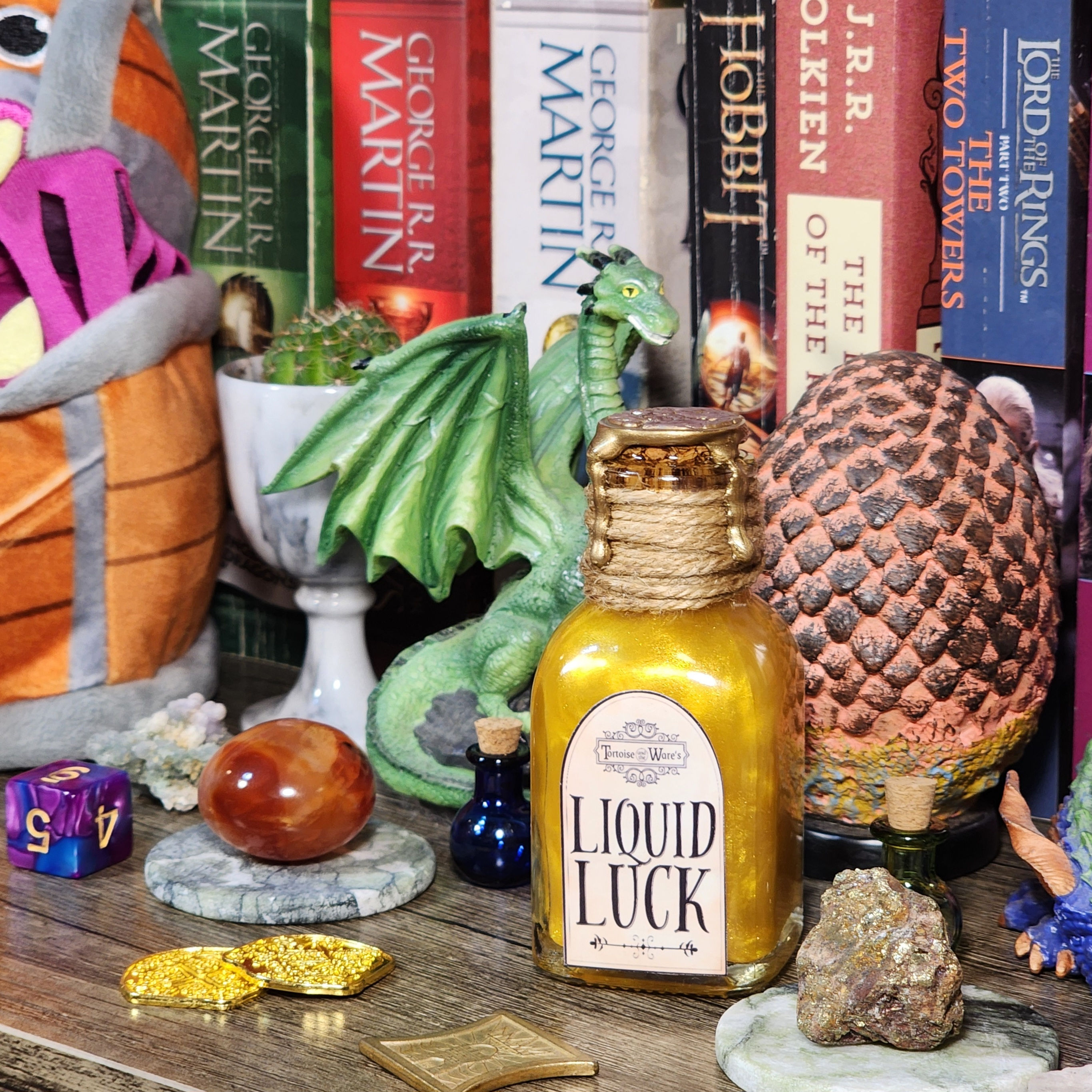 Liquid Luck Potion Bottle Home Decor - Role-Playing Game, Harry Potter Inspired
