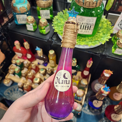 Colorshift Medium Mana Potion Bottle Home Decor - Role-Playing Game, Video Game