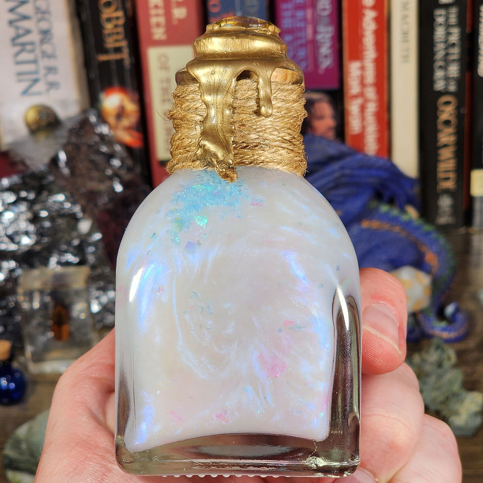Thumbnail: Medium Invisibility Potion Bottle Home Decor - Role-Playing Game, DND, Fantasy