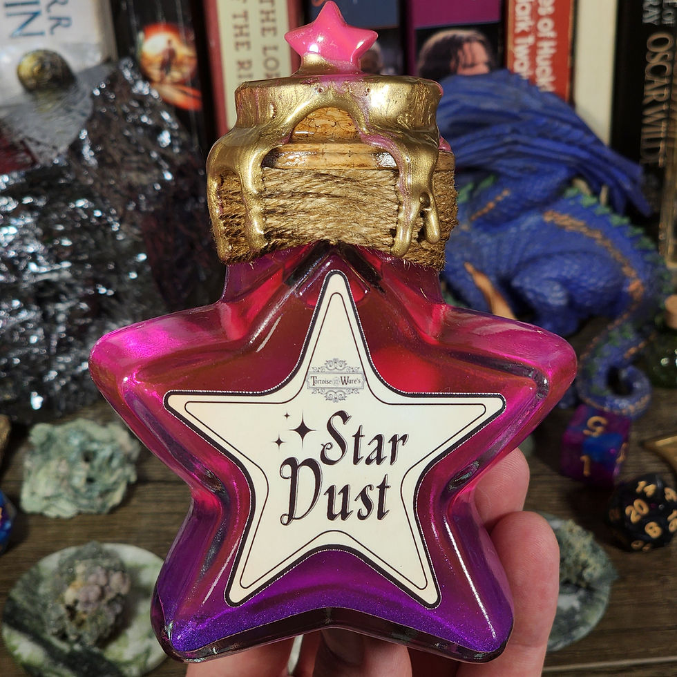 Thumbnail: Star Dust Potion Bottle Home Decor - Role-Playing Game Prop / Decor