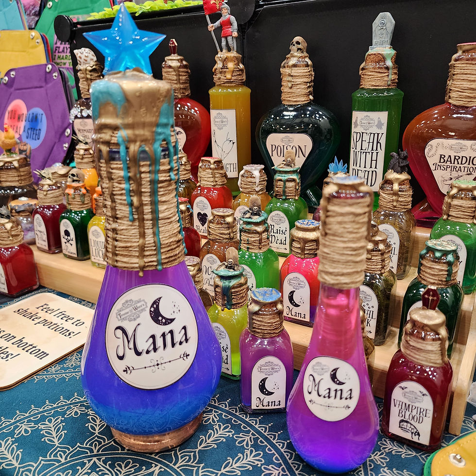 Colorshift Mana Base-Compatible Potion Bottle Home Decor - Role-Playing Game