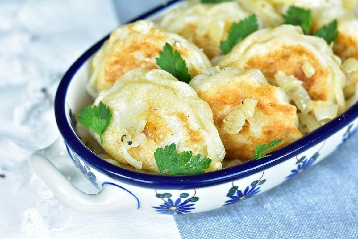 POTATO & CHEESE,  Pierogi