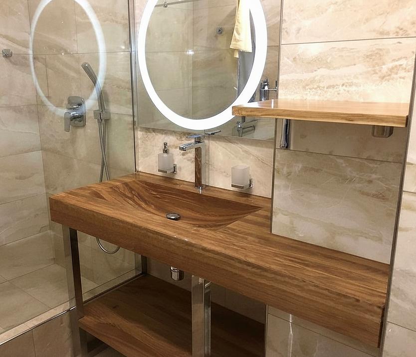 Modern bathroom sink repair and installation services