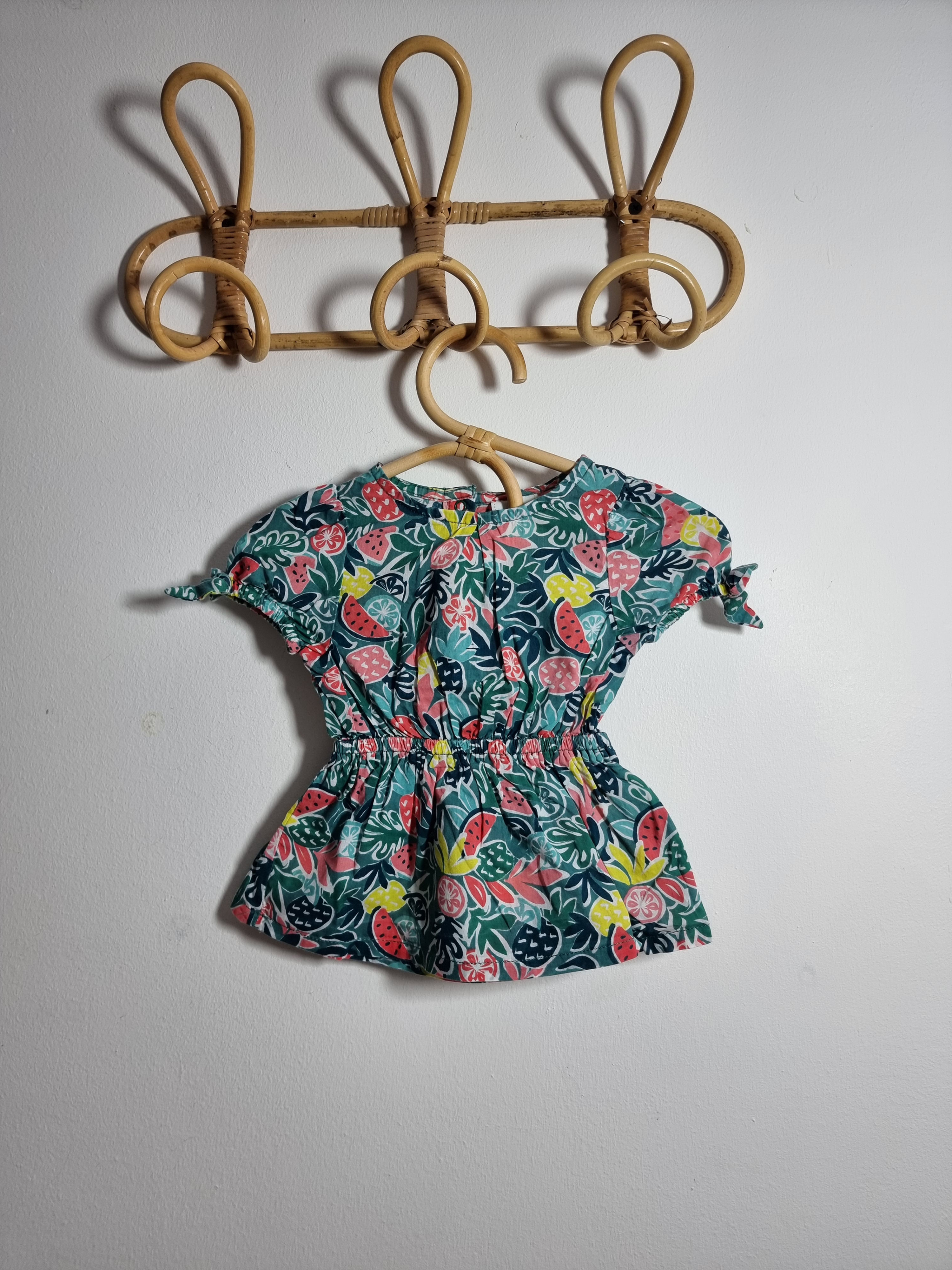 Blouse manches courtes - TAO - 3 mois.