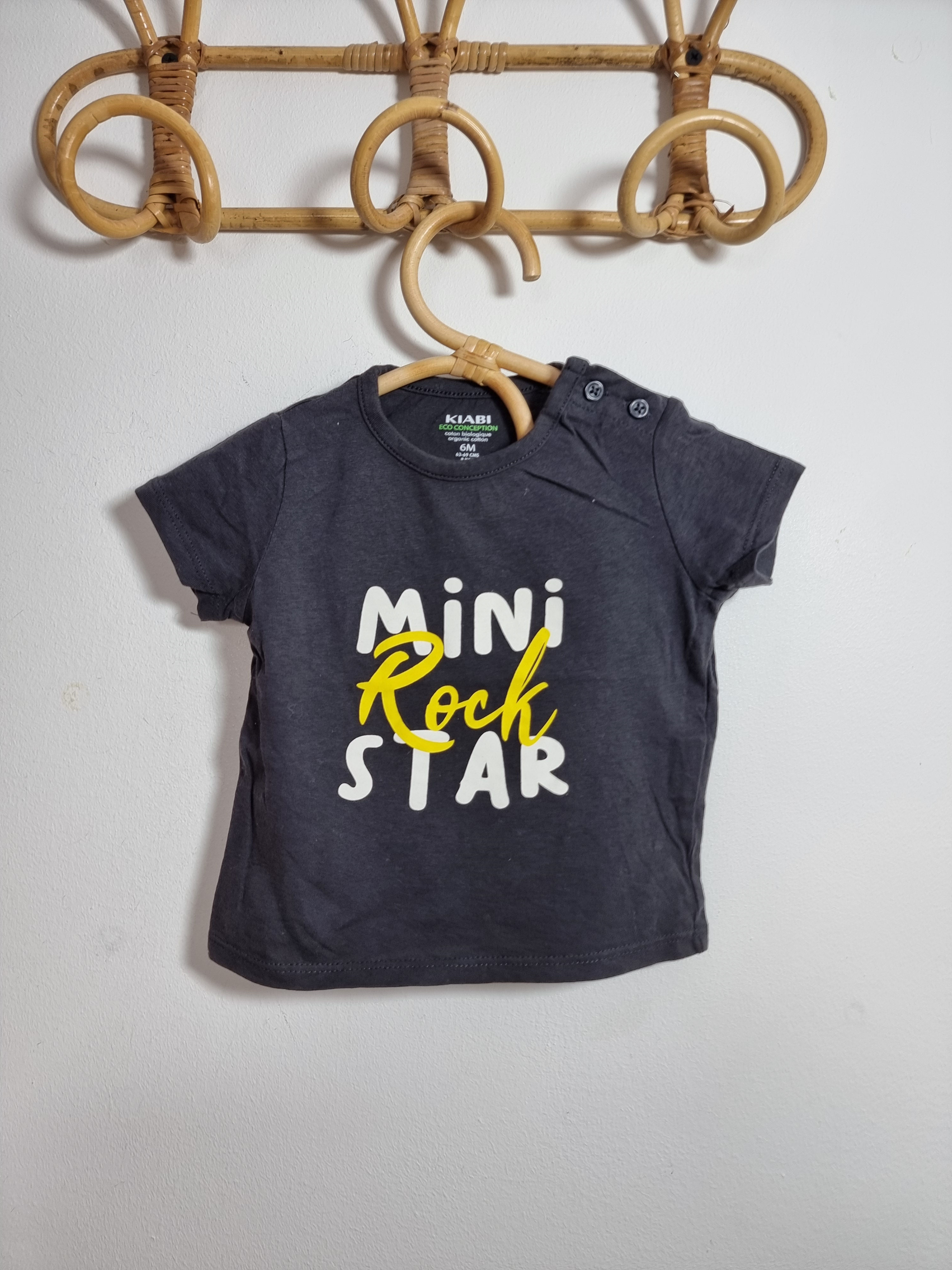Tee-shirt - Kiabi - 6 mois (63/69).