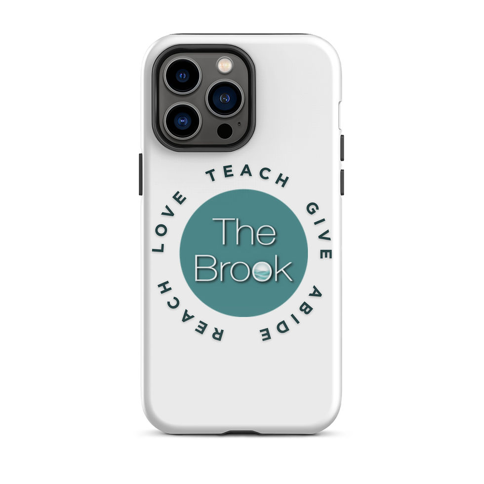 Thumbnail: Brook Church Logo Tough Case for iPhone®