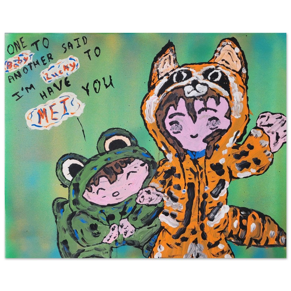 Lucky to have Met you! - Classic Matte Paper Poster