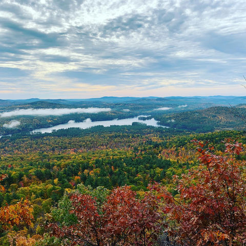 View from the Pleasant Mountain Ledges trail
