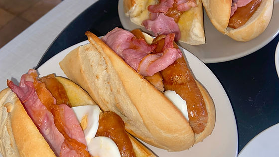 Sausage and Bacon Sub