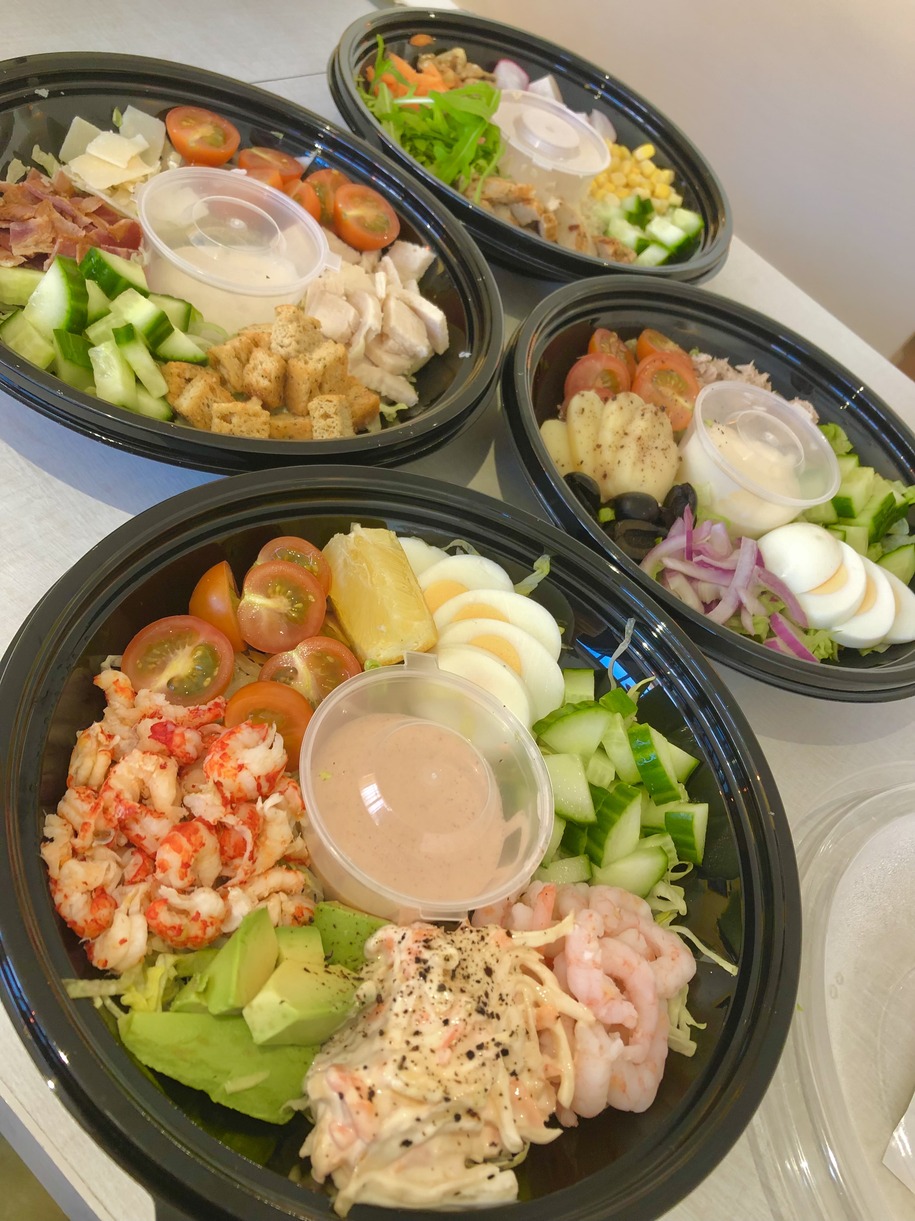 Arranged Food and Objects