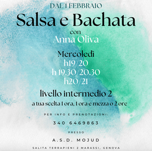 Salsa e Bachata con Anna Oliva