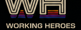Working Heroes Retro Line Official Logo