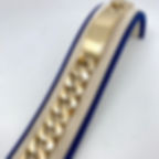 Solid 9ct yellow Gold identity bracelet