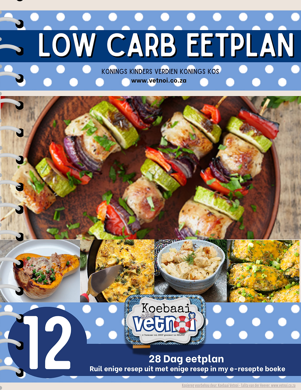 Thumbnail: Eetplan 12 Low Carb Afrikaans