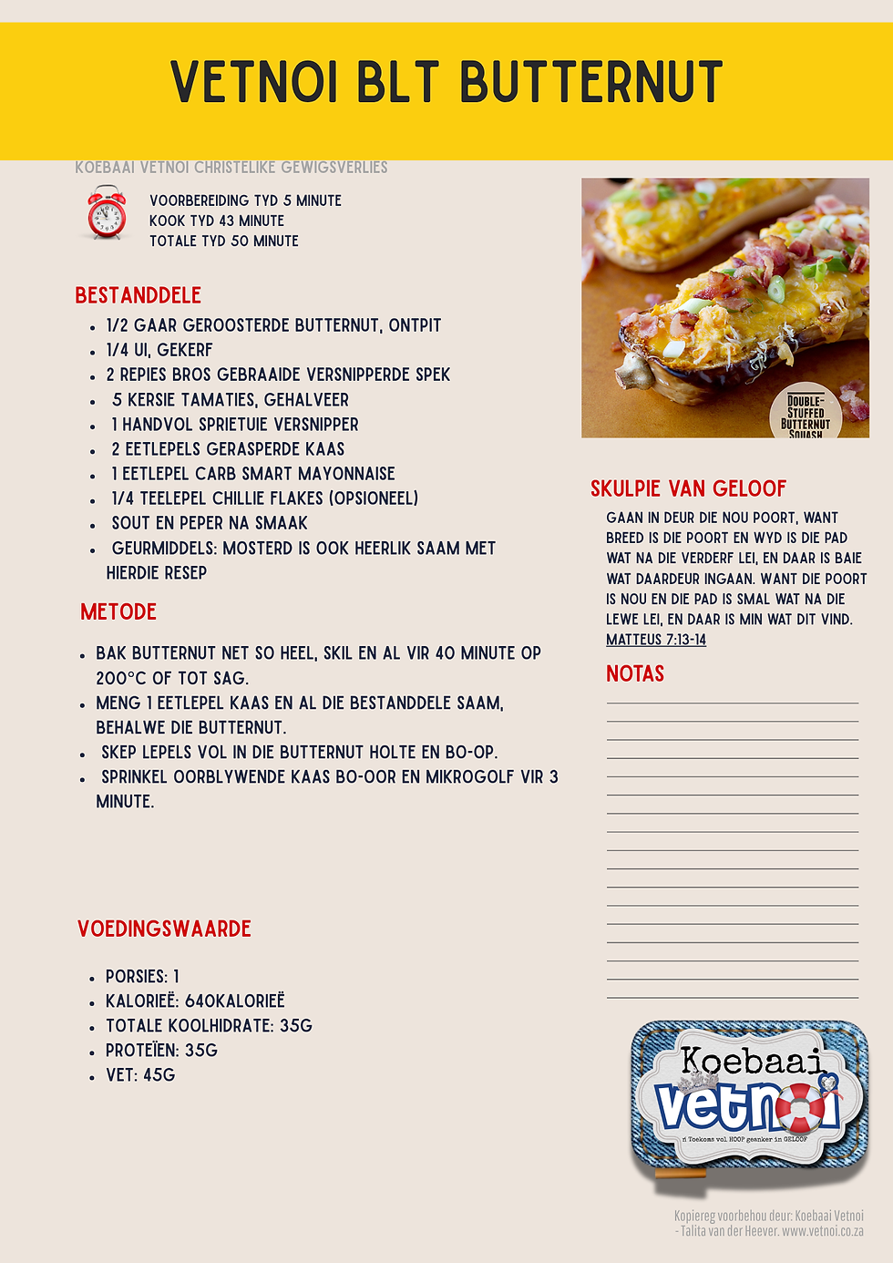 Thumbnail: Eetplan 12 Low Carb Afrikaans