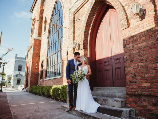 WILMINGTON WEDDING PHOTOGRAPHER | BROOKLYN ARTS CENTER | KRISTIN & DREW