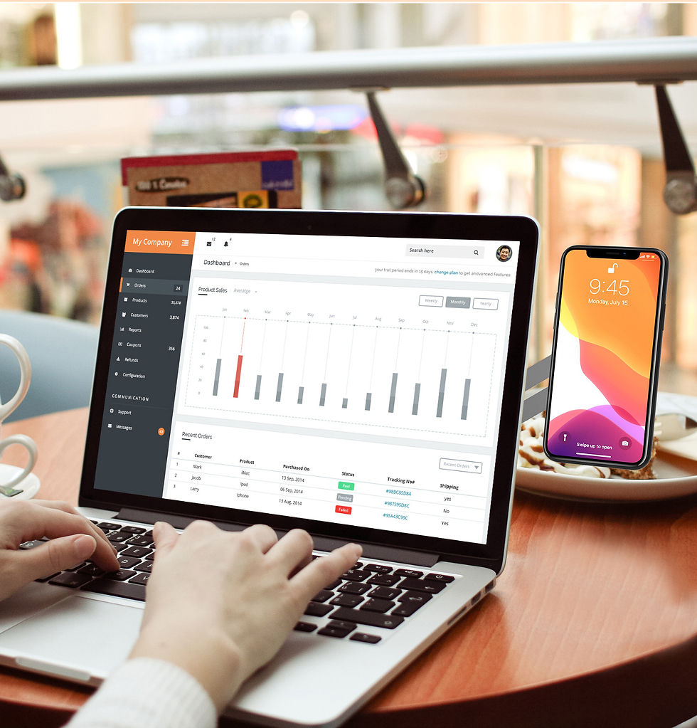 Thumbnail: SidePivot — Adjustable Tablet & Phone Stand for Laptops