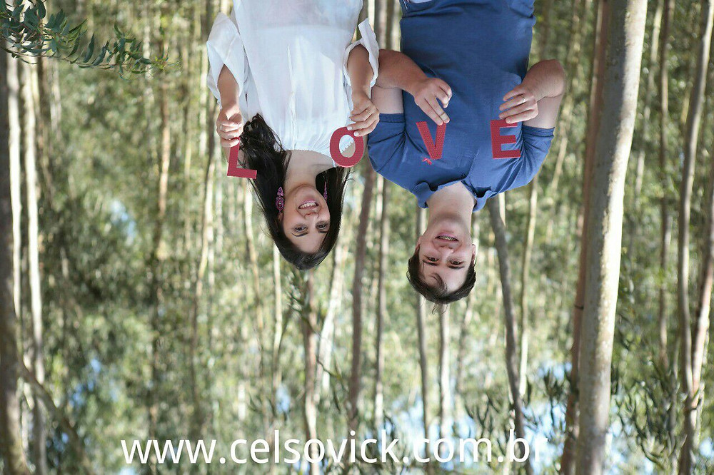 Love para ensaio fotográfico