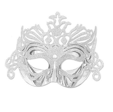 Máscara Glitter Prata