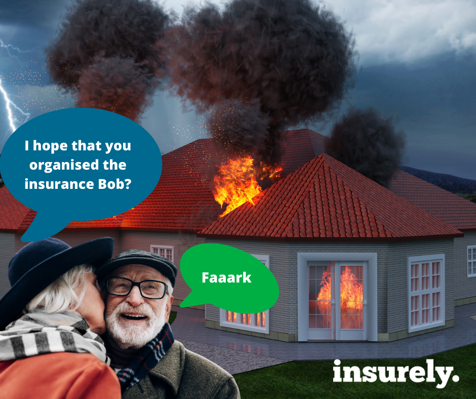 House Fire - Don't be a Bob Insurance Broker Auckland