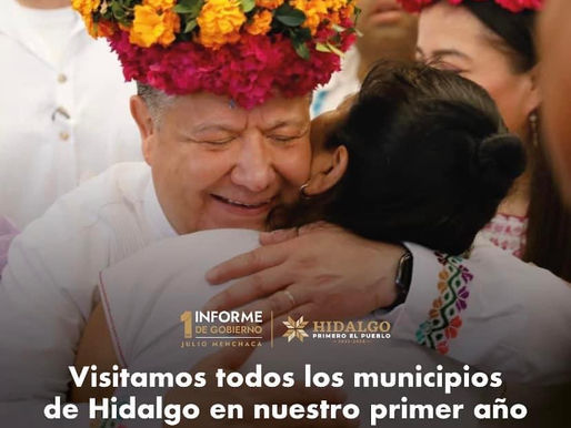 Visitamos todos los municipios de Hidalgo en nuestro primer año