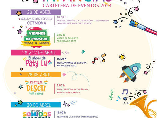 ¡Abril es el mes de celebrar a las niñas y los niños! 🎉 🥳